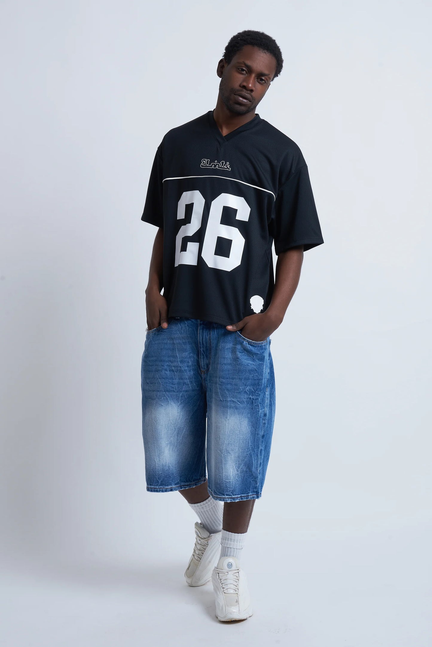Hockey Tee Arabic Black