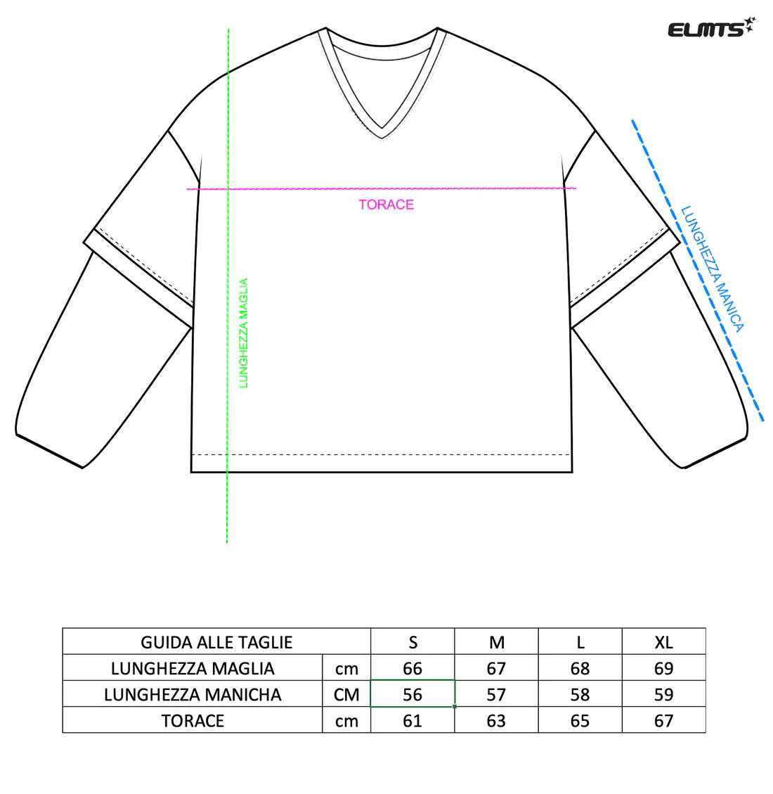 Hoodie Longsleeve Yellow