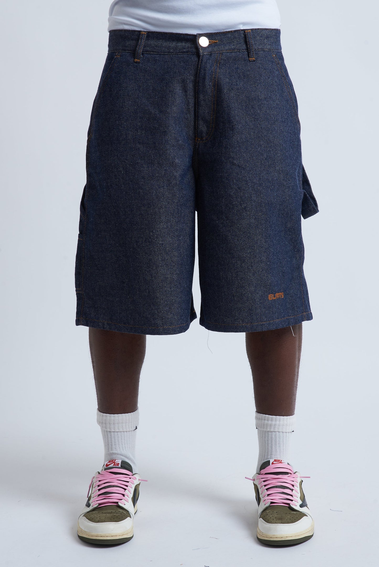 Jorts Work Blue