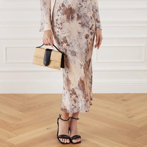 Jacquemus Grand Bambino Ivory Black