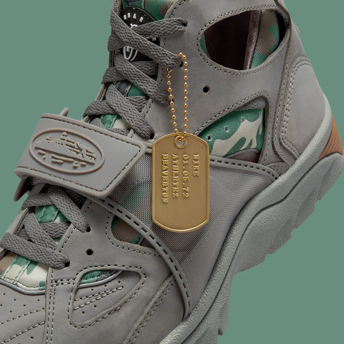 Nike Air Trainer Huarache 'Corteiz Gully Grey'