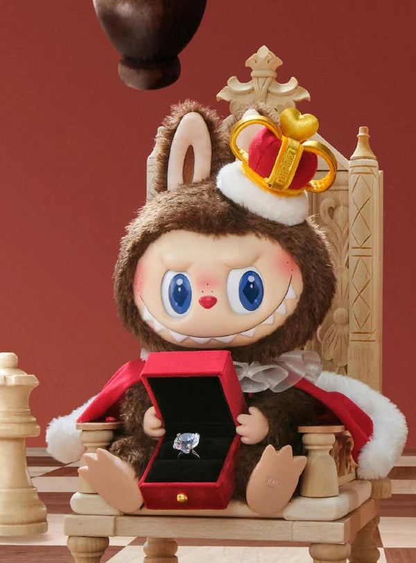 Pop Mart Labubu The Monsters Let's Checkmate Series Vinyl Plush Doll 40cm