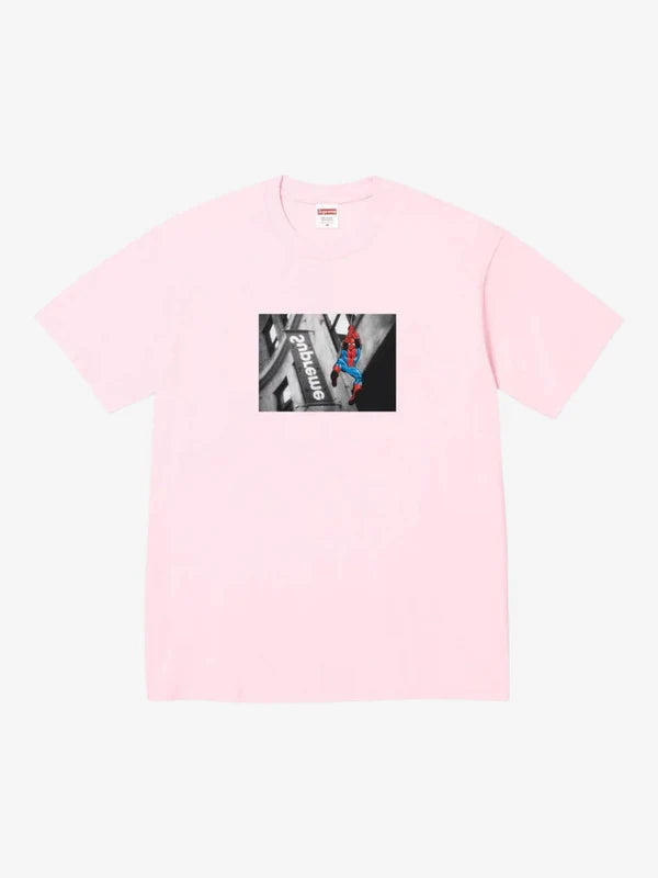 Supreme Spider-Man T-Shirt Pink