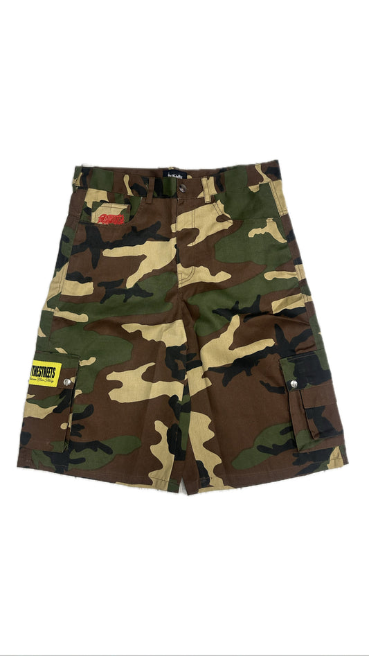 Passion Money Camo Shorts | Unisex