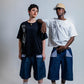Dynasty Crystal Script Tee Black