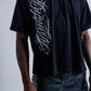 Dynasty Crystal Script Tee Black