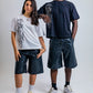 Dynasty Crystal Script Tee Black