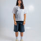 Dynasty Crystal Script Tee White