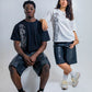 Dynasty Crystal Script Tee White