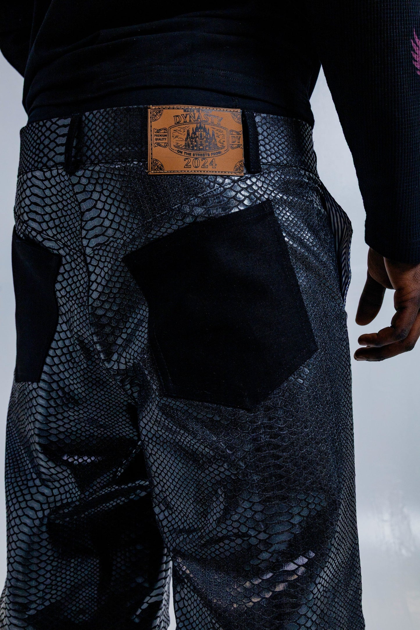 Dynasty Black Snake Denim