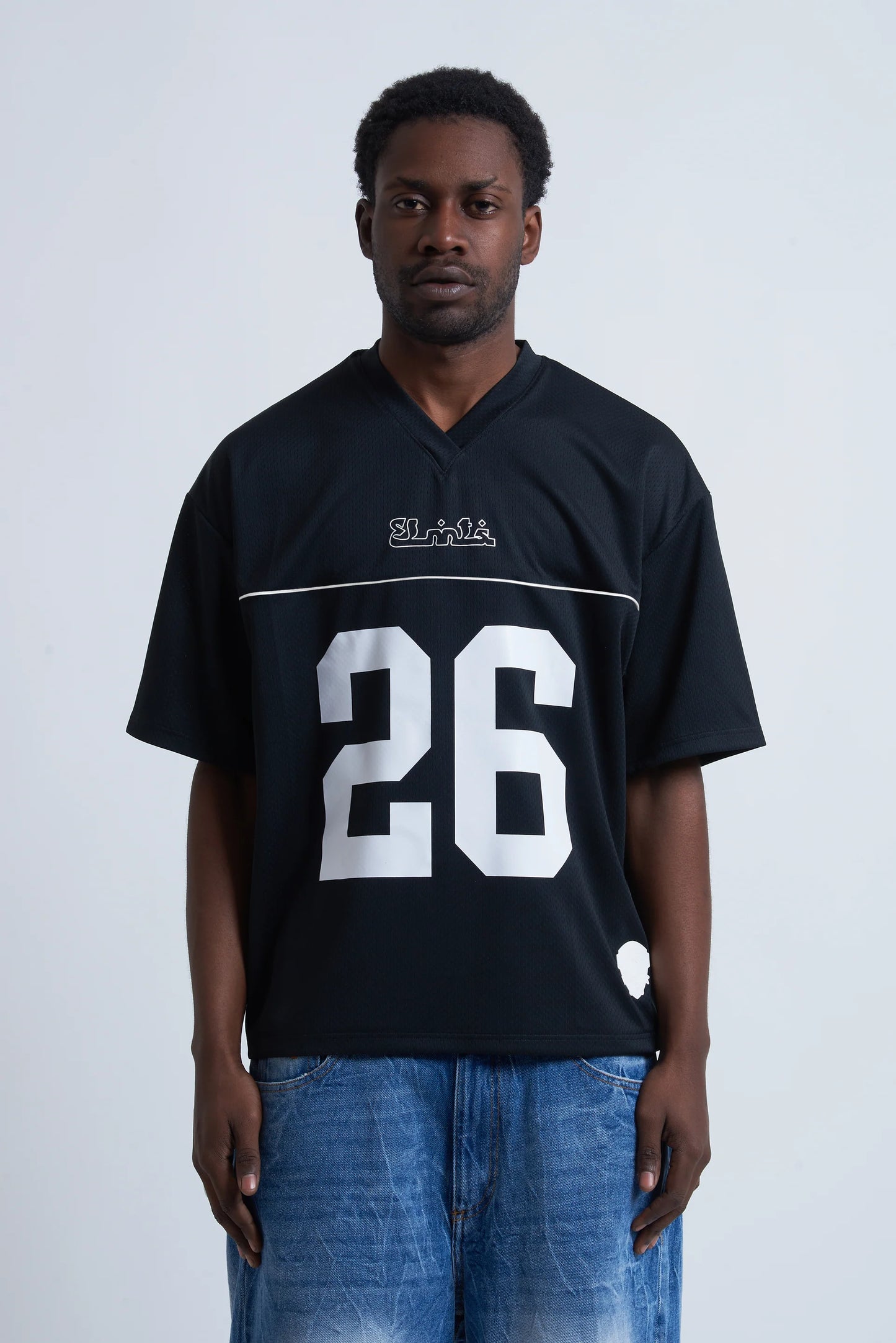 Hockey Tee Arabic Black