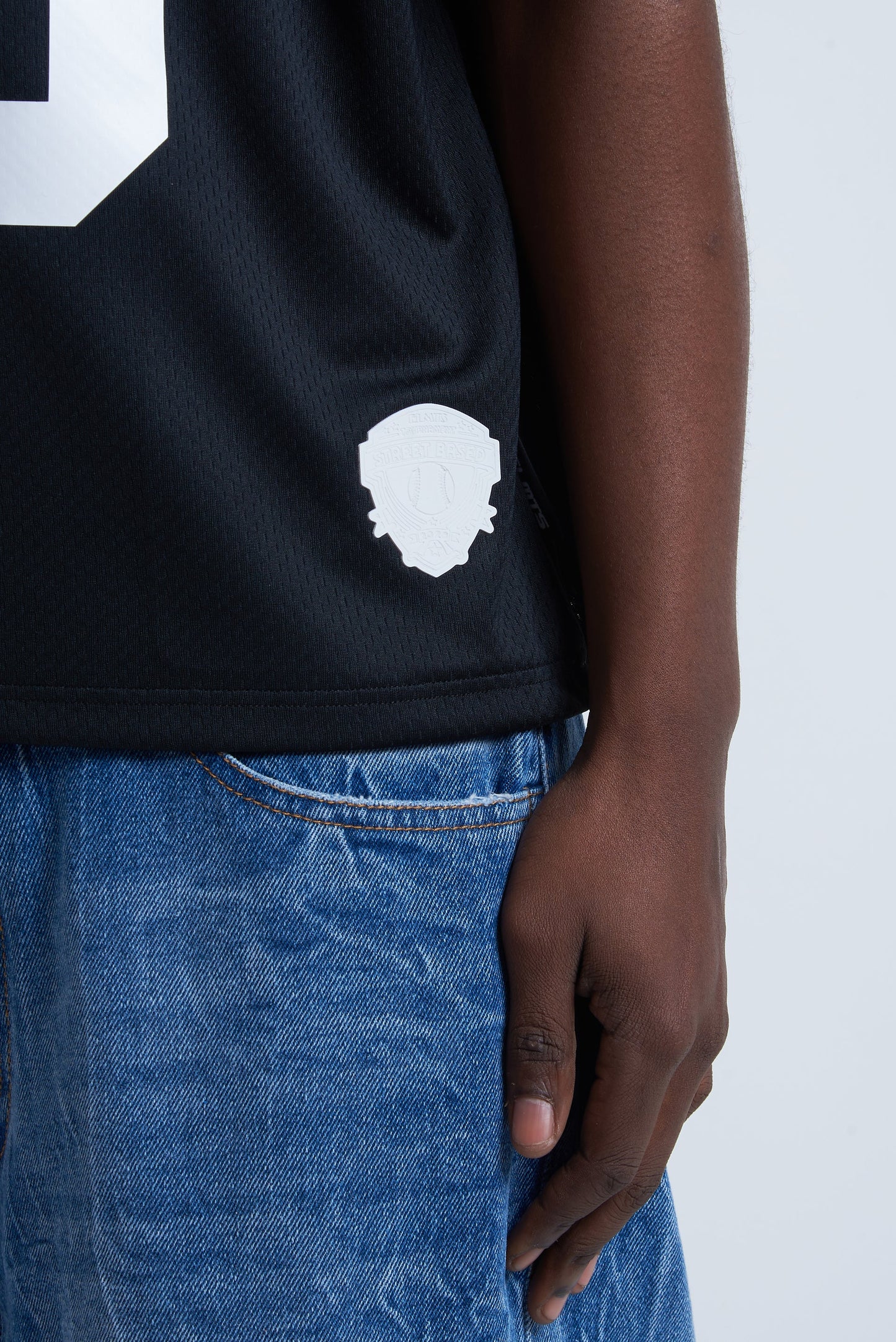 Hockey Tee Arabic Black