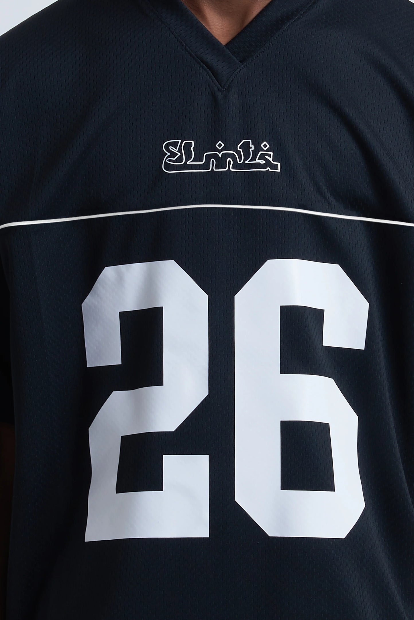 Hockey Tee Arabic Black