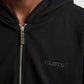 Hoodie Basic Full Zip Black