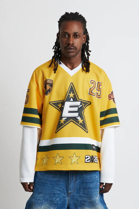 Hoodie Longsleeve Yellow