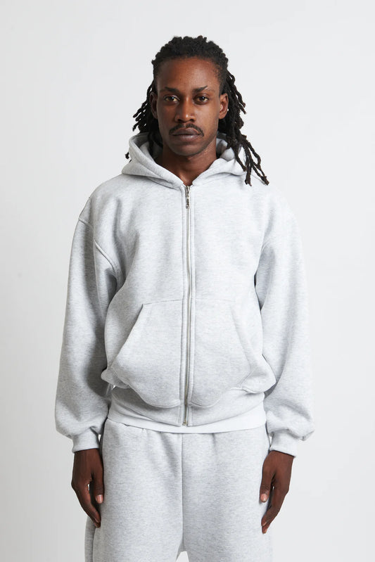 Zip Hoodie Grey