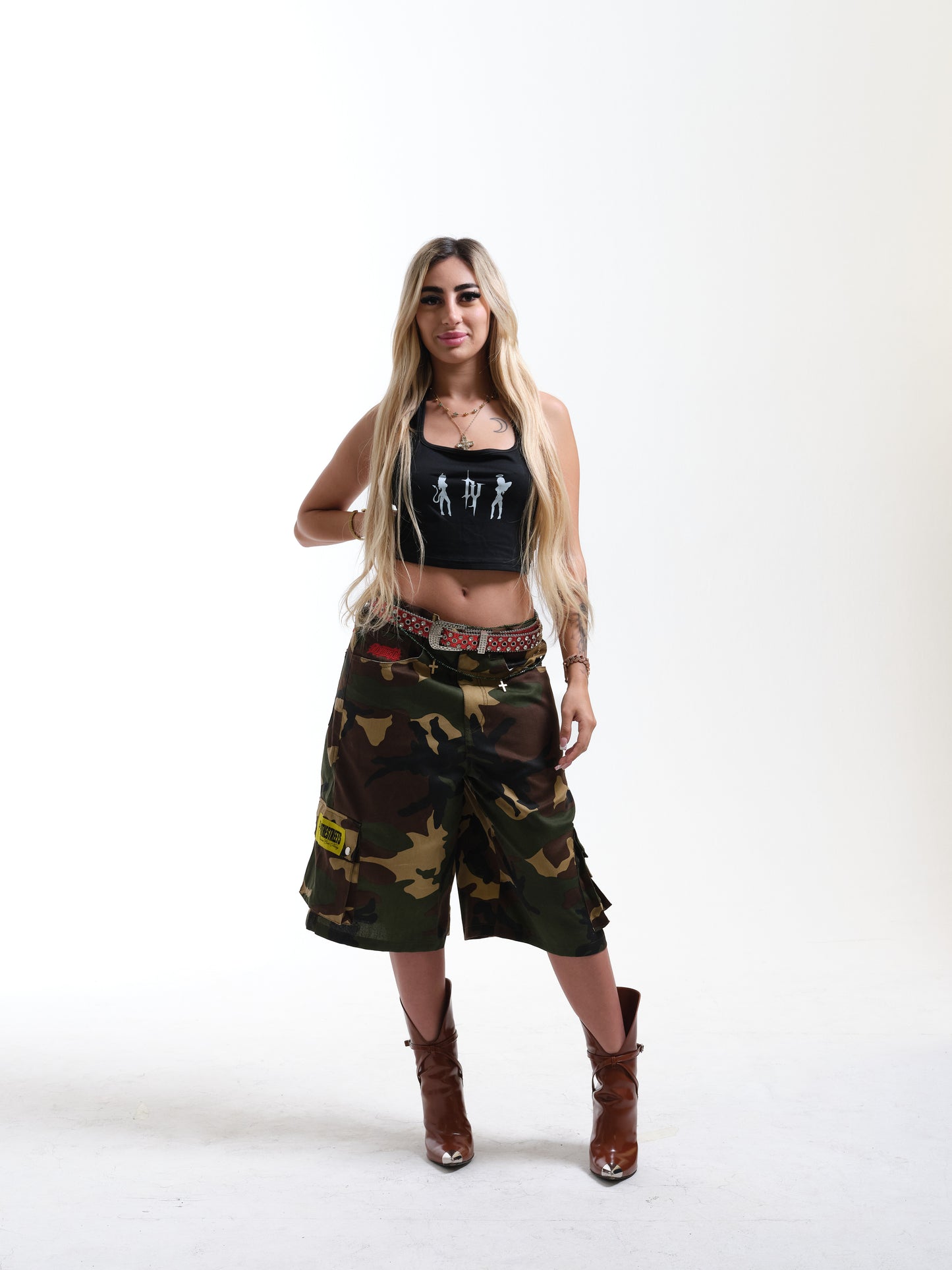 Passion Money Camo Shorts | Unisex