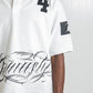 Dynasty White Script Polo