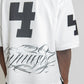 Dynasty White Script Polo