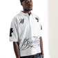 Dynasty White Script Polo