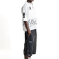 Dynasty White Script Polo