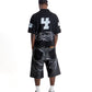 Dynasty Black Script Polo