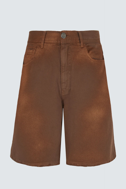 Jorts Baggy Camel Bronze