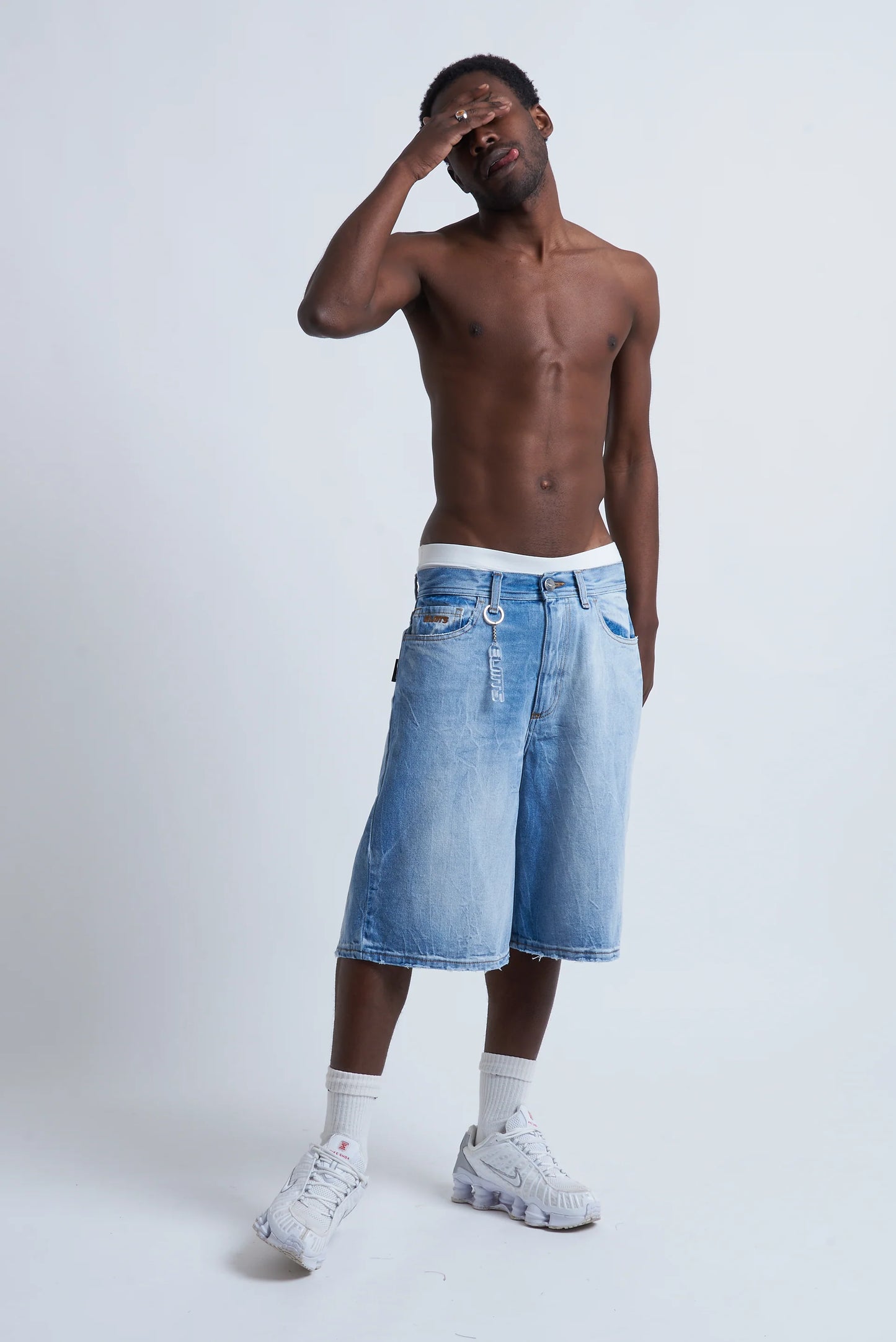 Jorts Baggy Clear Thunder