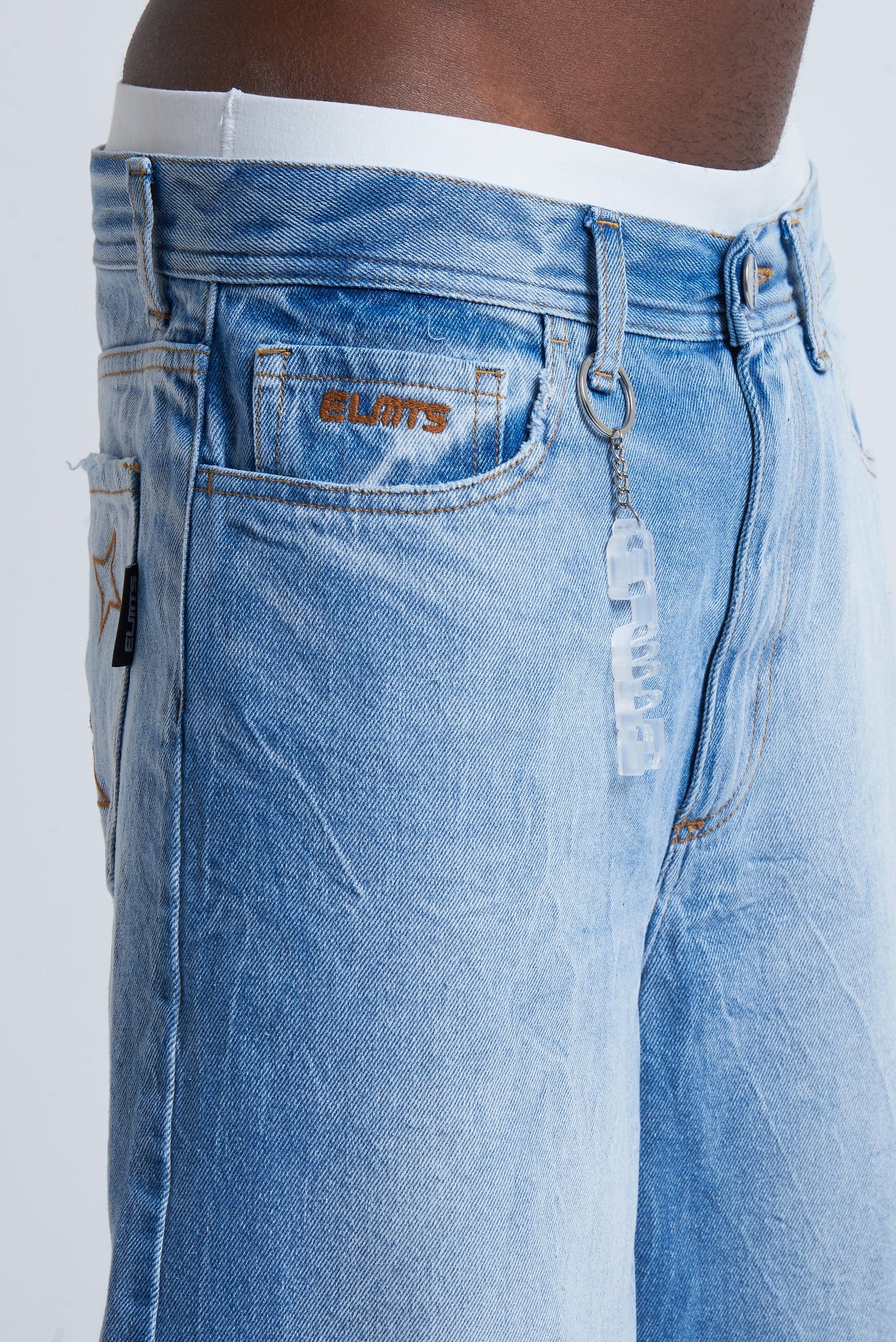 Jorts Baggy Clear Thunder