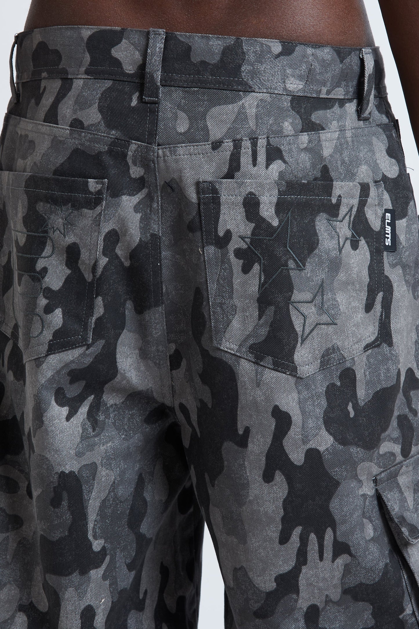 Jorts Cargo Military Black