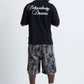 Jorts Cargo Military Black