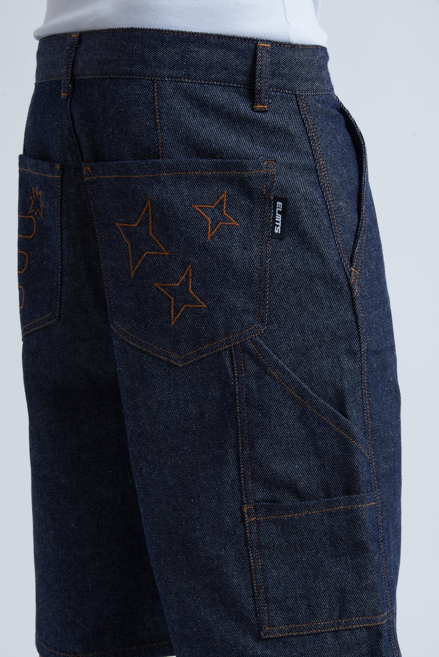Jorts Work Blue