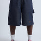 Jorts Work Blue