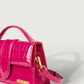 Grand Bambino Fucsia Croco