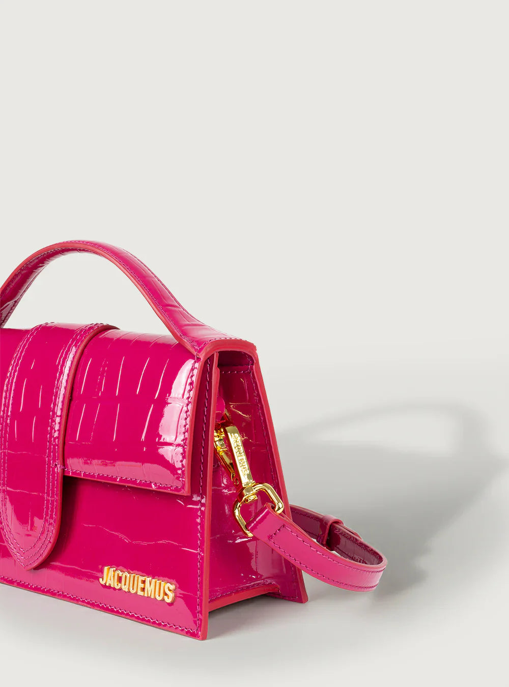 Grand Bambino Fucsia Croco