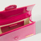Grand Bambino Fucsia Croco