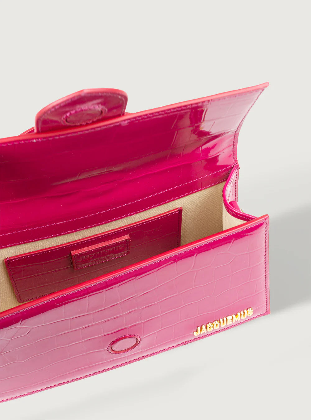 Grand Bambino Fucsia Croco