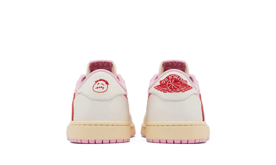 Air Jordan 1 Retro Low OG SP Travis Scott Sail Tropical Pink