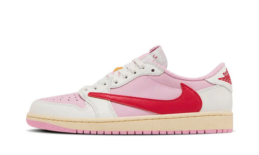 Air Jordan 1 Retro Low OG SP Travis Scott Sail Tropical Pink