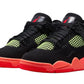 Jordan 4 Retro Black Infrared Barely Volt (GS)