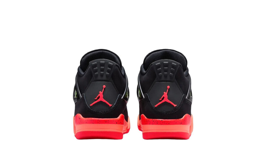 Jordan 4 Retro Black Infrared Barely Volt (GS)
