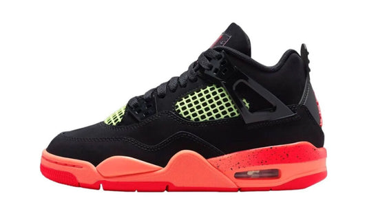 Jordan 4 Retro Black Infrared Barely Volt (GS)