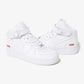 Nike Air Force 1 Mid Supreme White