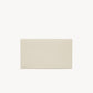 YSL Pochette UPTOWN in pelle goffrata grain de poudre Blanc Vintage