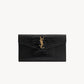 YSL Pochette UPTOWN in pelle lucida di coccodrillo goffrata
