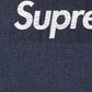 Supreme Washed Box Logo Crewneck Nvy