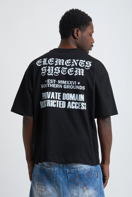 Tee Private Domain Black