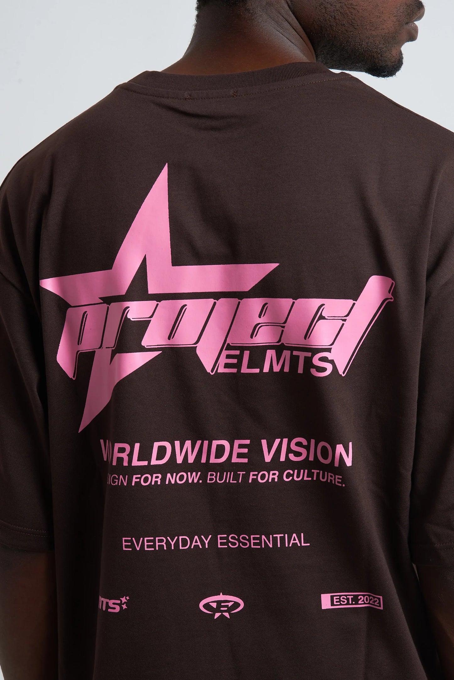 Tee Project Elmts Choco-Pink