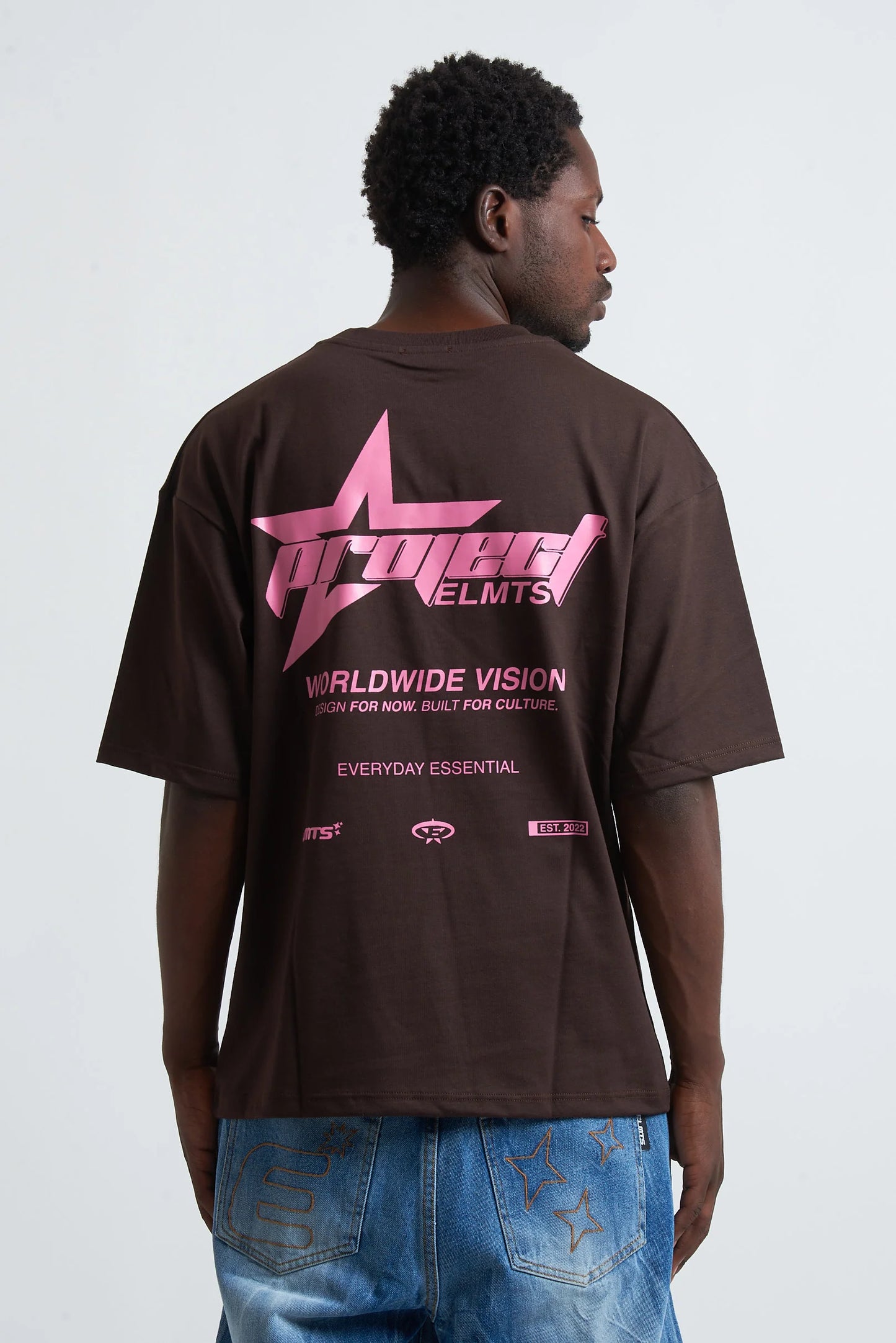 Tee Project Elmts Choco-Pink