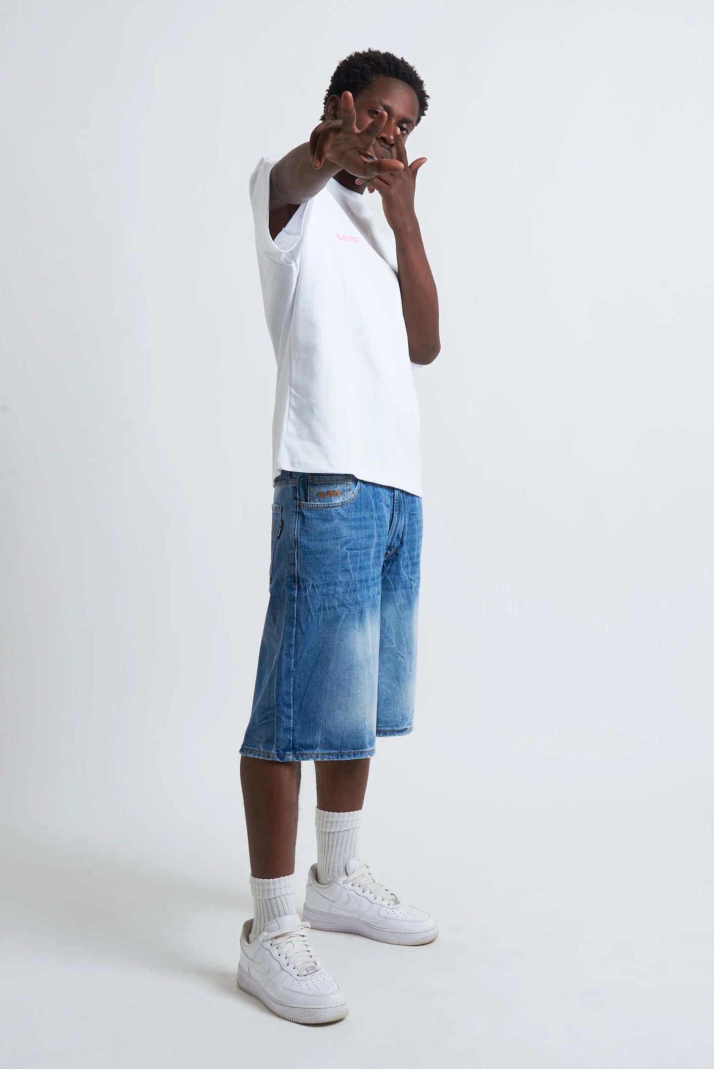 Tee Project Elmts White-Pink